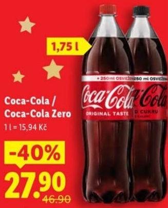 Limonáda Coca Cola