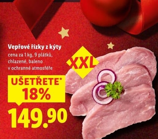 Řízky vepřové z kýty