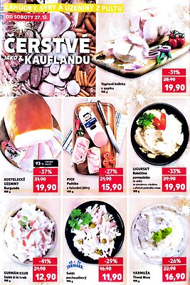 akční leták Kaufland 27.12.2025-31.12.2025