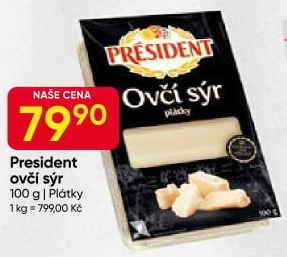 Ovčí sýr Président