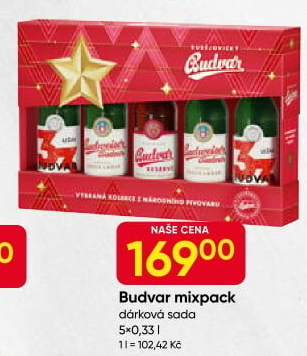 Pivo kolekce Budweiser Budvar