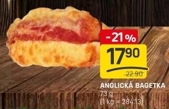 Anglická bageta