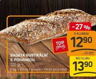 Bageta rustikální