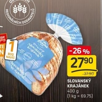 Chléb Slovanský krajánek Odkolek