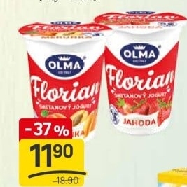 Jogurt smetanový Florian Olma
