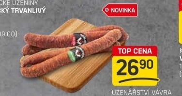 Královská klobása Uzenářství Vávra