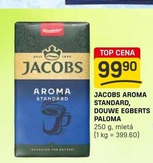Mletá káva Jacobs Aroma Standard