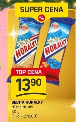 Oplatky Horalky Sedita