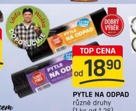 Pytle na odpadky Dobrý Výběr