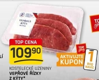 Řízky vepřové Kostelecké uzeniny