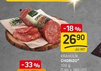 Salám Chorizo Krahulík