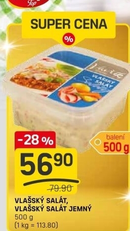 Salát vlašský Lahůdky Vavřík