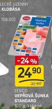 Šunka vepřová standard LE&amp