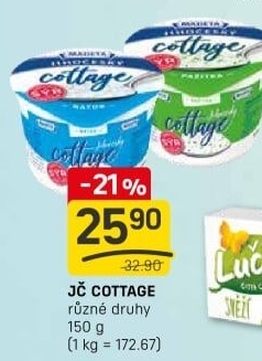Sýr Cottage Jihočeský Madeta