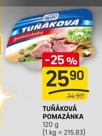 Tuňáková pomazánka Rybex