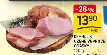 Vepřové ocásky uzené Krahulík
