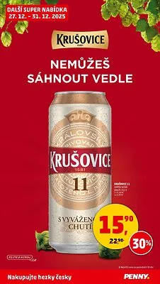 akční leták Penny Market 27.12.2025-31.12.2025