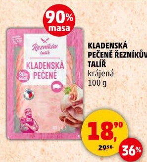 Kladenská pečeně Řezníkův talíř