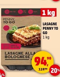 Lasagne alla Bolognese Penny To Go