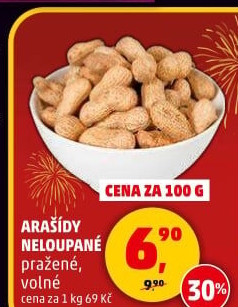 Neloupané arašídy
