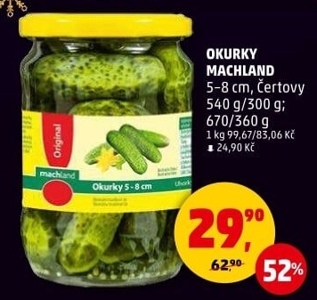 Okurky Čertovy Machland