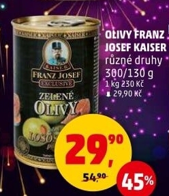 Olivy Exclusive Franz Josef Kaiser
