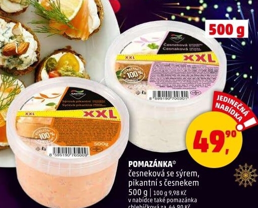 Pomazánka chlebíčková Gastro