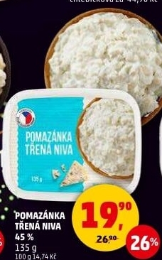 Pomazánka třená niva