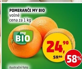 Pomeranče My BIO