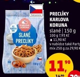 Preclíky Karlova Koruna