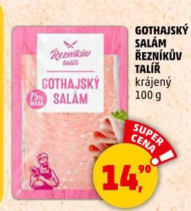 Salám Gothaj Řezníkův talíř