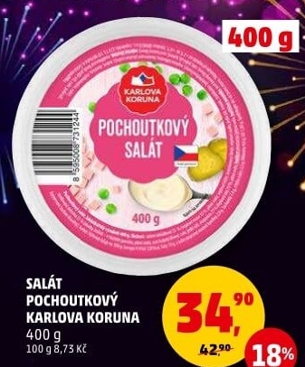 Salát pochoutkový Karlova Koruna