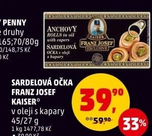 Sardel očka Exclusive Franz Josef Kaiser