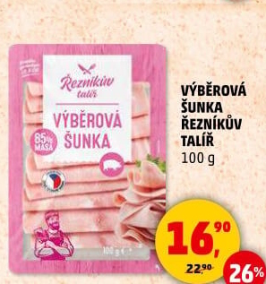 Šunka výběrová Řezníkův talíř