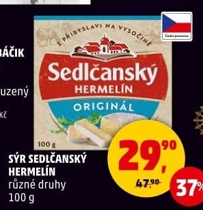 Sýr Hermelín Sedlčanský