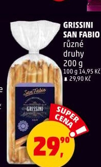 Tyčinky Grissini San Fabio