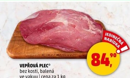 Vepřová plec bez kosti