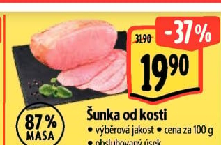 Šunka od kosti výběrová - Albert akcniletaky.com