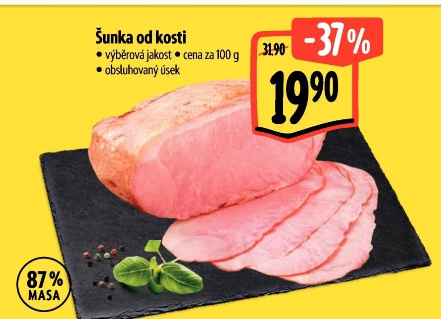 Šunka od kosti výběrová