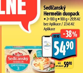 Sýr Hermelín Sedlčanský