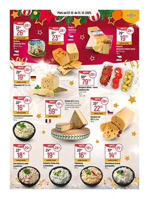 akční leták Globus 27.12.2025-31.12.2025