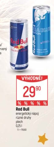 Energetický nápoj Red Bull