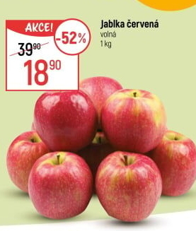 Jablka červená
