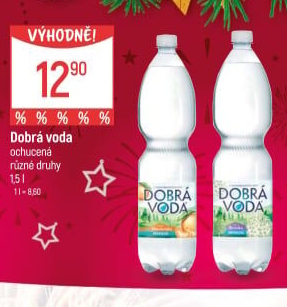 Ochucená voda Dobrá voda
