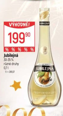 Pálenka Hruška Jubilejná St. Nicolaus