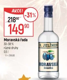 Pálenka Švestka Moravská Rudolf Jelínek