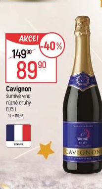 Sekt Brut Cavignon
