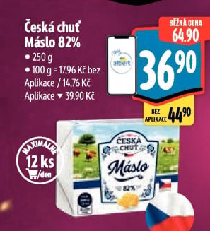 Máslo Česká chuť