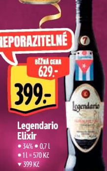 Rum Legendario Elixir de Cuba 7YO