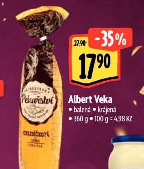Veka chlebíčková Albert